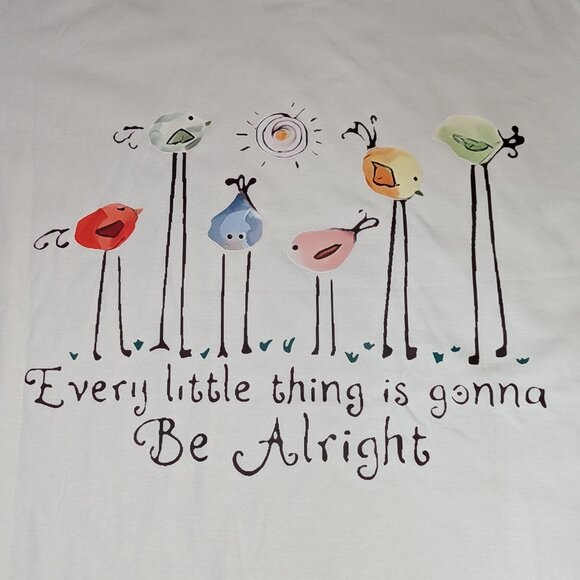 Adult/Womens t-shirt. Cute and happy, size Large. NIP - Picture 1 of 3